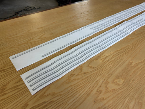 Volvo 700 Side Stripe/Pin Stripe Kit (complete car)